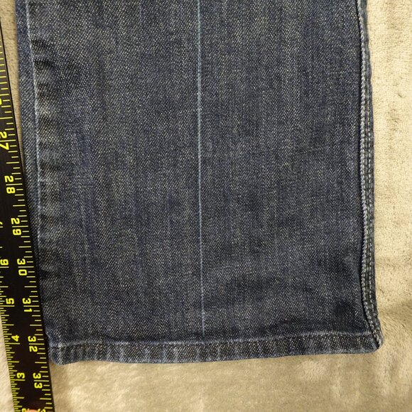 7 For All Mankind “A-Pocket” Bootcut Jeans Women’s 29 Dark Wash Stretch Premium - Picture 5 of 15